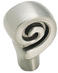 amerock stainless steel swirlz cabinet knob|Amerock .